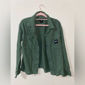 Vans Olive Green Collared Shirt